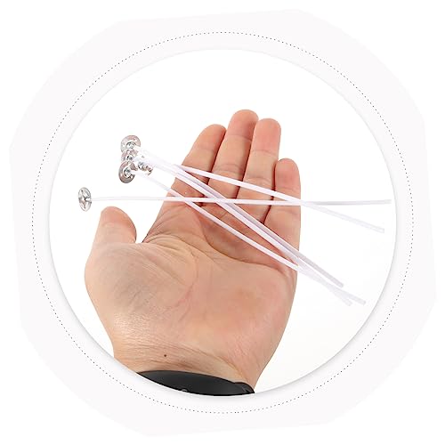 100 pzas Mechas de algodón para hacer velas DIY miniatura 3