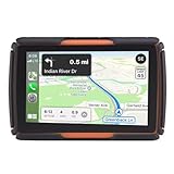 Navegación GPS For Motocicleta, con Pantalla De 4,3 Pulgadas, For Condiciones Climáticas Adversas, Soporte De Sistema Multilingüe, Diseño Resistente A Prueba De Agua IPX7