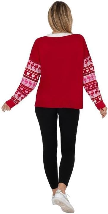 Blizzard Bay Women's Crew Neck, Long Sleeve, Ugly Christmas Sweater - Image 7