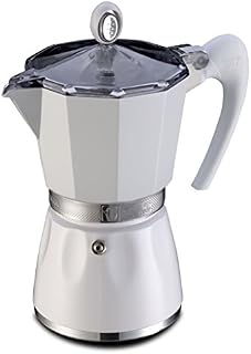 G.A.T. 2790000080 Cooks Up to 3 Cup Espresso Maker, White