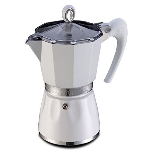 G.A.T. 2790000080 - Cafetera italiana, color Blanco