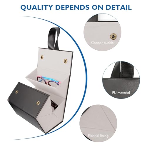 Image of Travel Sunglasses Organizers Sunglass Travel Case Sunglass Travel Case for Multiple Pairs(4 slot,5 or 6 slots)