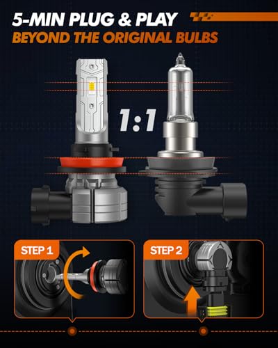 Image of SEALIGHT Yellow Fog Light Bulb