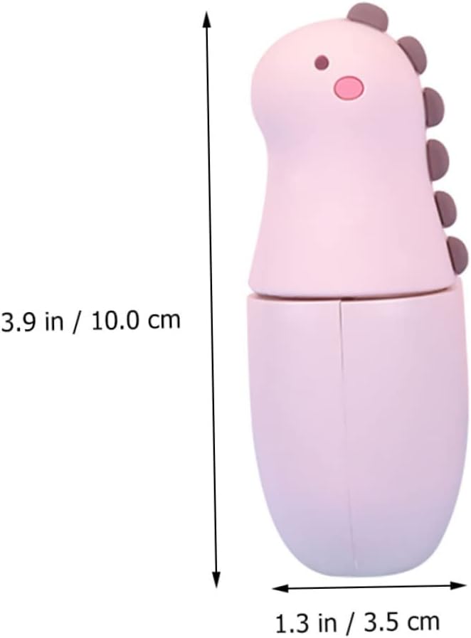 Didiseaon Portable Nanometer Sprayer Facial Steamer with Cartoon Dinosaur Design USB Rechargeable Mini Facial Moisturizing Mister for Skin Hydration and Beauty Care Non Slip Grip Durable and