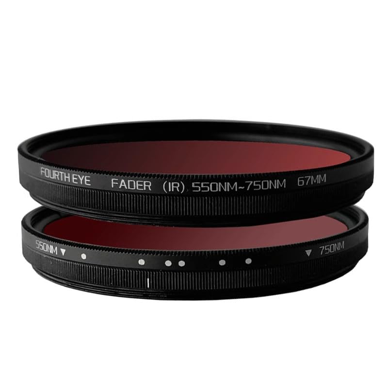 Filtre infrarouge réglable pour objectif d'appareil photo Sony Alpha ZV-E10 II avec objectif E PZ 16-50 mm f/3,5-5,6 OSS II 40,5 mm