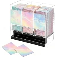 Dispensador de Cartas para Intercambio Organizador Acrílico