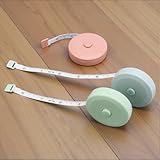 Mini Retractable Tape Measure, 60-Inch/1.5 Meter Flexible Measuring Tape for Body, Sewing, Tailor, Fabric & Crafts