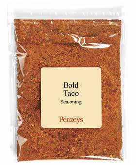 Bold Taco Seasoning By Penzeys Spices 4.1 oz 3/4 cup bag Pack of 1
