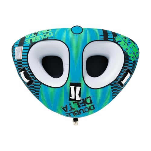 Air Filled Towables - Marine Water Sled, Sea Ride Float, 50x70.08x2.36 Inches Heavy Gauge Nylon Material | Fast Lake Adventure T
