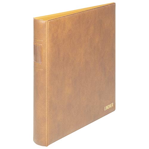 LINDNER Das Original Reliure Standard Classeur Marron Brun Clair