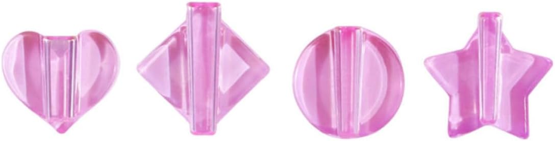 4pcs Nail Art Embossing Moulds with Frosted Radian Design, Flexible Fit Pe Manicure Tools for DIY Nail Art and Salon Use