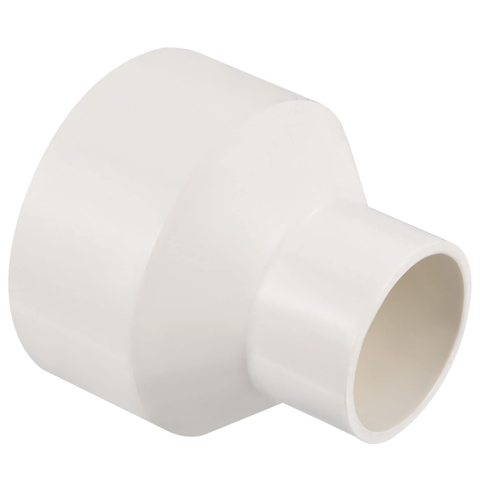 PATIKIL PVC Reductor Tubo Montaje 50x32mm, 3 Paquete Recto Acoplamiento Adaptador Conector, Gris — view 12