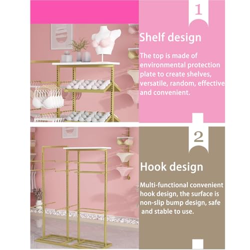 Estante ajustable para ropa interior con ganchos para calcetines 7