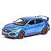 Modèle réduit de Voiture 1:32 pour Honda Civic Type-R Voiture en Alliage De Zinc Jouet Voiture Métal Moulé sous Pression Véhicule Son Lumière Voitures Collection Modèle Enfants Cadeaux Jouets