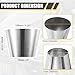 X AUTOHAUX Car Mandrel Exhaust Bend Elbow Pipe 304 Stainless Steel Concentric Reducer 3