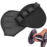 KASESSS Griffpolster Kraftsport, Griffpads Krafttraining Gym, Fitness Handschuhe Neopren, Trainingshandschuhe Herren und Damen, 1 Paar Grip Pads für Klimmzüge, Fitness, Gewichtheben, Bodybuilding