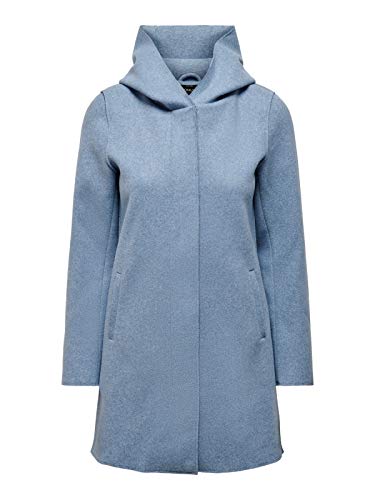 Preisvergleich Produktbild ONLY Damen Übergangsmantel Rauchblau M