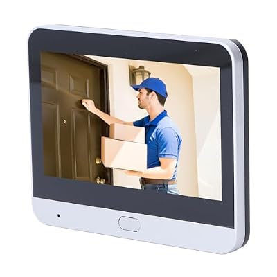 Tbest Video Doorbell Camera, Doorbell Camera, Video Smart Security 1080p 2MP PIR Motion Detection Night Screen System