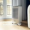 EVVO Climatizador Evaporativo CLIMA AC650. Potencia: 65 W, Depósito: 3,5 L, 3 velocidades ajustables, Oscilación automática de 70º, Ruedas multidireccionales, Incluye 2 acumuladores de frío #5