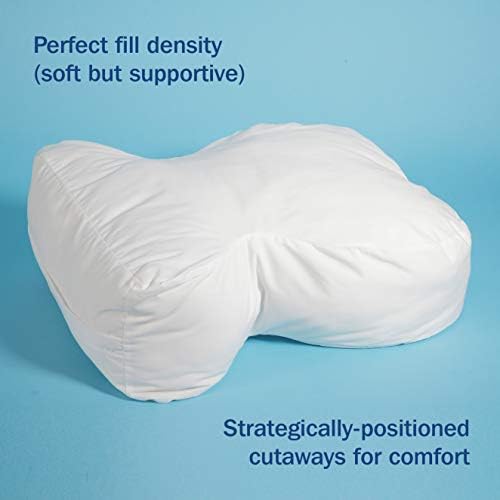 easylife lifestyle solutions Side Sleeper Neck Support Pillow | Orthopaedic Pillows For Neck And Shoulder Pain | Anti Snore, Neck Pain Relief | Includes Removable, Machine Washable Pillowcase