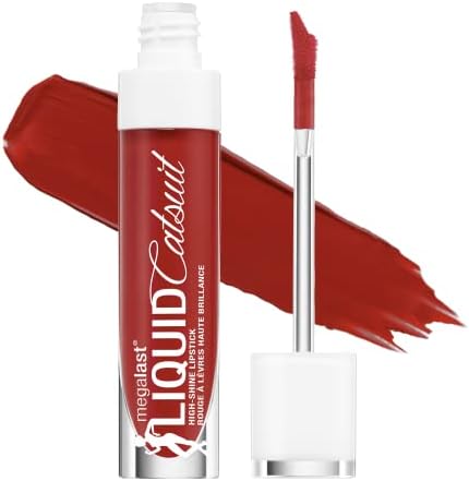 wet n wild Mega Last Catsuit High-Shine Liquid Lipstick Red Bad Girl's Club