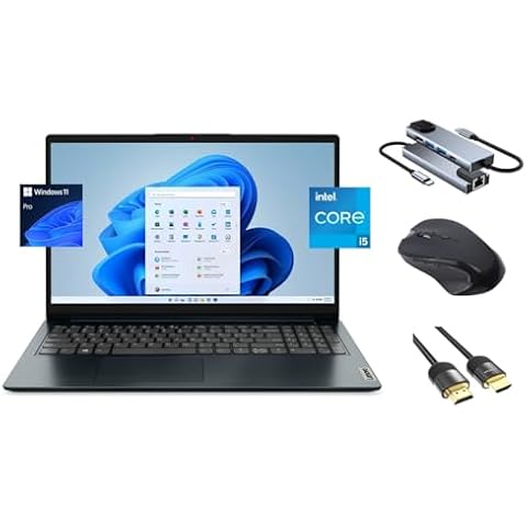 Lenovo IdeaPad 15.6" FHD Laptop with 16GB RAM Cover