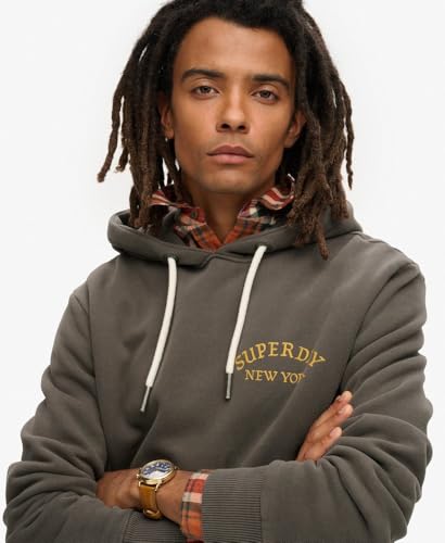 Sweatshirt à capuche ample à motif tatouage dans le dos Superdry - vue 5