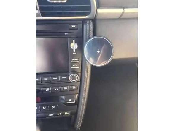 Ssrracing Glove Box Phone Mount Charger for MagSafe for Porsche 997 911 Left Hand Drive Model LHD by Ssrracing - Used condition - Image 3