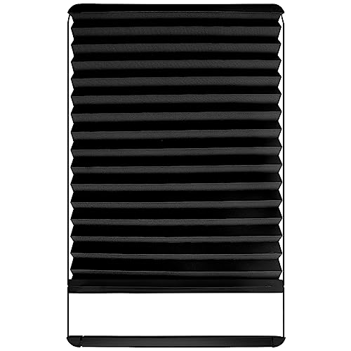 RV Thin Pleated Shade Replacement Compatible with Lippert Prepped Entry Doors/Thin Shade Ready Lippert Entry Door,12” x 21” RV Window Blinds for Camper Travel Trailers by NOVINO - Image 4