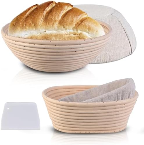 Produktbild von Gärkörbchen Oval,Profi Gärkorb Zum Brotbacken Oval,schönes Gärkörbchen