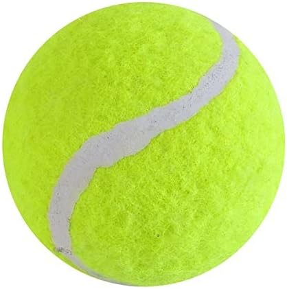 Kosma Pack of 12 Tennis Balls | Training Ball for Dogs, Super Bounce, Perfect for Begginer Cricket Training Practice (with Carry Bag- 6Pc Each Red & Fluorescent Yellow)
