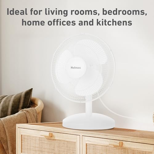 HOLMES 12" Table Fan by HOLMES - Image 2