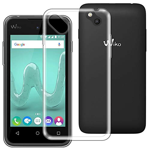ebestStar - Coque Compatible avec Wiko Sunny 1 (2016) et Sunset 2 (2015) Etui Housse Silicone Gel Anti-Choc Ultra Fine Invisible, Transparent [Appareil: 128 x 65.6 x 10.9mm, 4.0'']