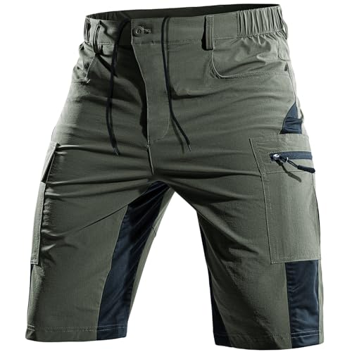 Cycorld Kurze-Hosen-Herren,Wanderhose MTB Hose Herren Kurz Atmungsaktiv...