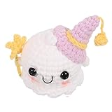 Joli fantôme tricoté: adoption d'un matériau en fil de laine, léger, avec une finition exquise et de , adorable fantôme tricoté