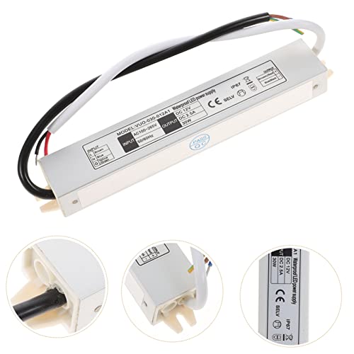 HOMSFOU motorista de LED adaptador 12v conversor de 120 para 12 volts fonte de energia driver de LED