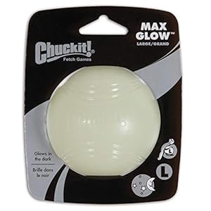 Chuckit. Max Glow Ball, groot, 7,3 cm