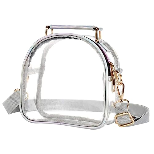 Bolsos cruzados grandes para mujer transparentes ideales para playa