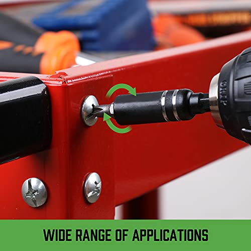 Swanlake Garden Tools Swanlake 1/4"Magnetic Extension Socket Drill Bit Holder,10Pcs Screwdriver Extension thumb #4