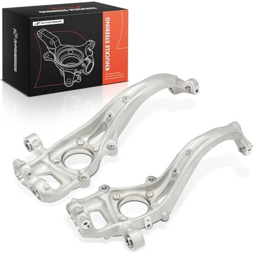A-Premium 2 x Front Suspension Steering Knuckles Compatible with Audi Q7 2017-2024, Driver and Passenger Side