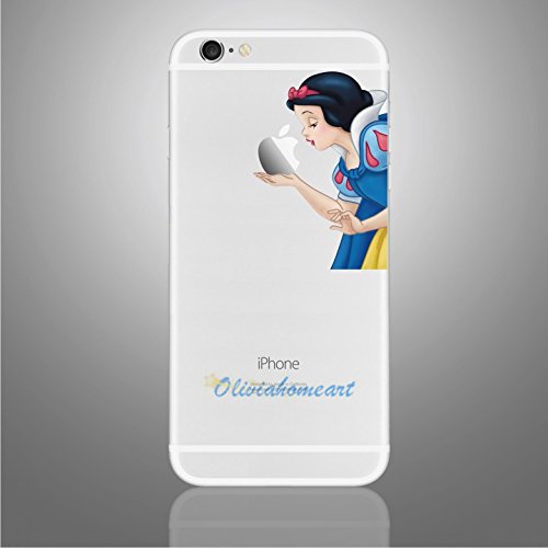 Snow White Holding Apple Iphone 6 Decals Iphone Decal Stickers 4.7
