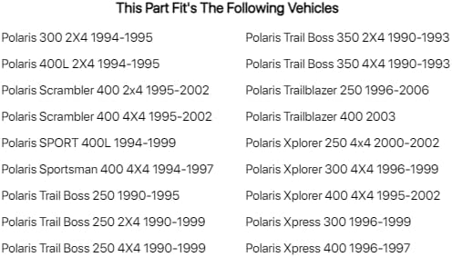 Miniatura 5 de Tusk Motor de arranque para Polaris Trailblazer 250 1996-2006