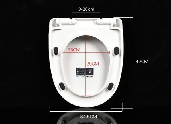 Thickened Toilet Seat Slow Down PP Cover