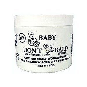 (Pack of 3) BABY DON’T BE BALD Hair and Scalp Nourishment 8 oz