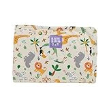 Bambino Mio, Wickelunterlage für unterwegs (SAFARI-FREUNDE) - Leichte, faltbare und tragbare Wickelunterlag