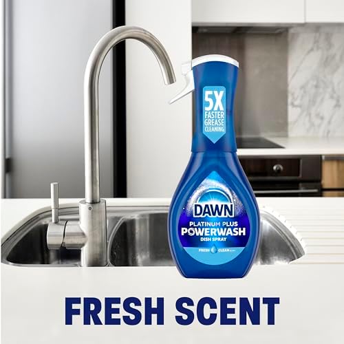 Dawn Powerwash Fresh Dish Spray, Liquid Dish Soap, Dish Soap Refill, Dish Detergent Liquid, 2 Refills, 2x21.5 Fl Oz — view 7