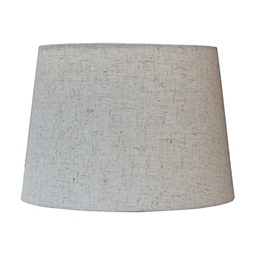Urbanest French Drum Lampshade Linen, 12-Inch (Cottage, Set Of 1) #TOP6
