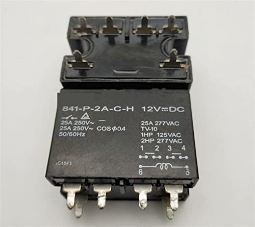 Relé A2-S-124LA2 de 24V CC con 5 pines para control de circuitos de automoción 1