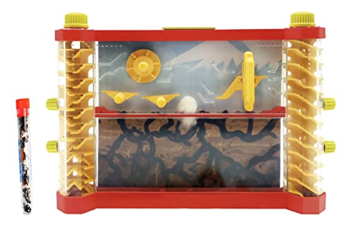 Interactive Ant Habitat Shipped with Live Ants: See-Saws, Merry-go-Round, Ladders