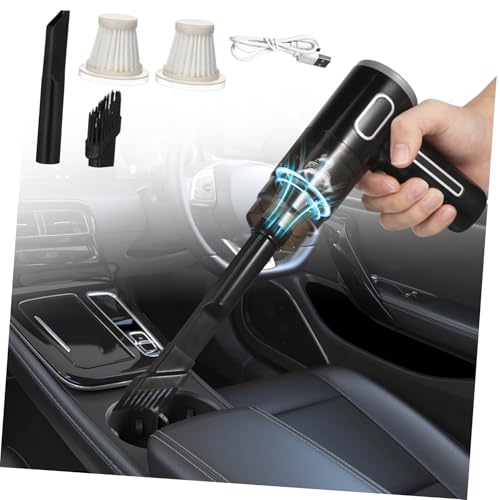 Zerodeko Aspirateur à Main sans Fil pour Voiture Et Maison avec Double Puissance Aspiration Et Embouts Brosse